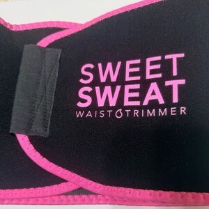 Sweet Sweat Waist Trimmer - Black and Pink